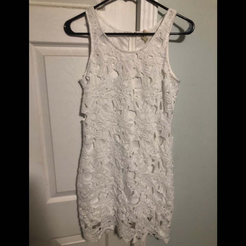 White Lace Dress